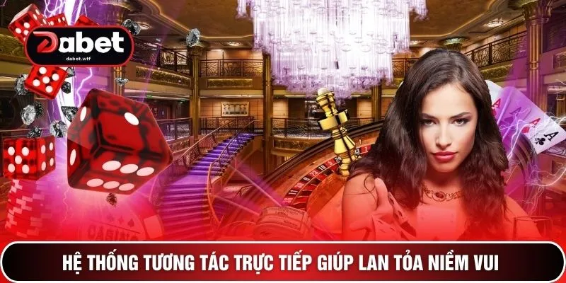 Top 5 Sảnh Chơi Game Bài - Chinh Phục Quân Bài Ma Thuật 4 Hệ thống tương tác trực tiếp giúp lan tỏa niềm vui