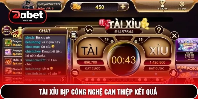 Tài Xỉu Bịp - 4 Mánh Khóe Người Chơi DEBET Cần Biết 2 Tài xỉu bịp công nghệ can thiệp kết quả
